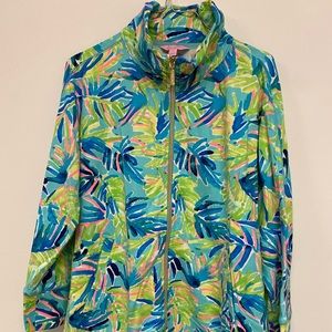 Lilly Pulitzer zip up swing jacket